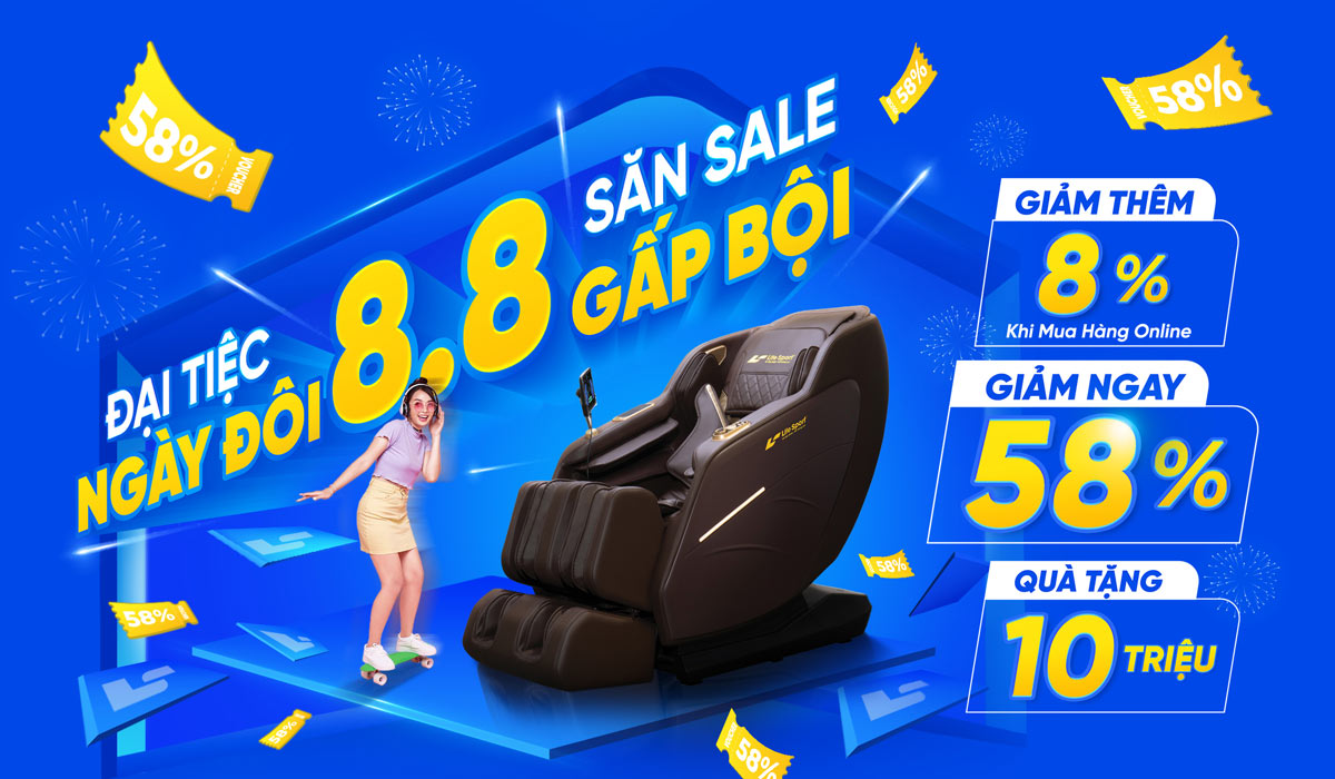 Đại Tiệc Ngày Đôi 8/8 - Săn Sale Gấp Bội 