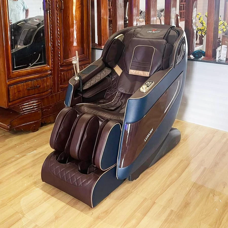 Anh Khoa Ở Bình Dương Mua Ghế Massage Lifesport LS-666 Tặng Mẹ