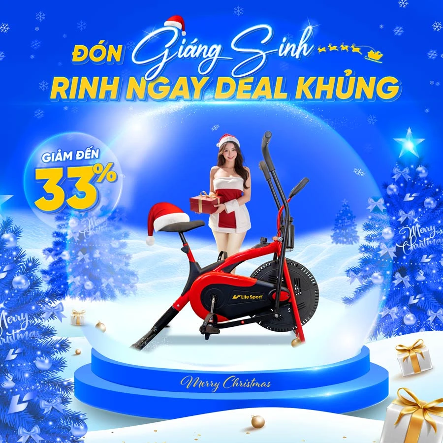 Đón Giáng Sinh - Rinh Ngay Deal Khủng Từ Lifesport