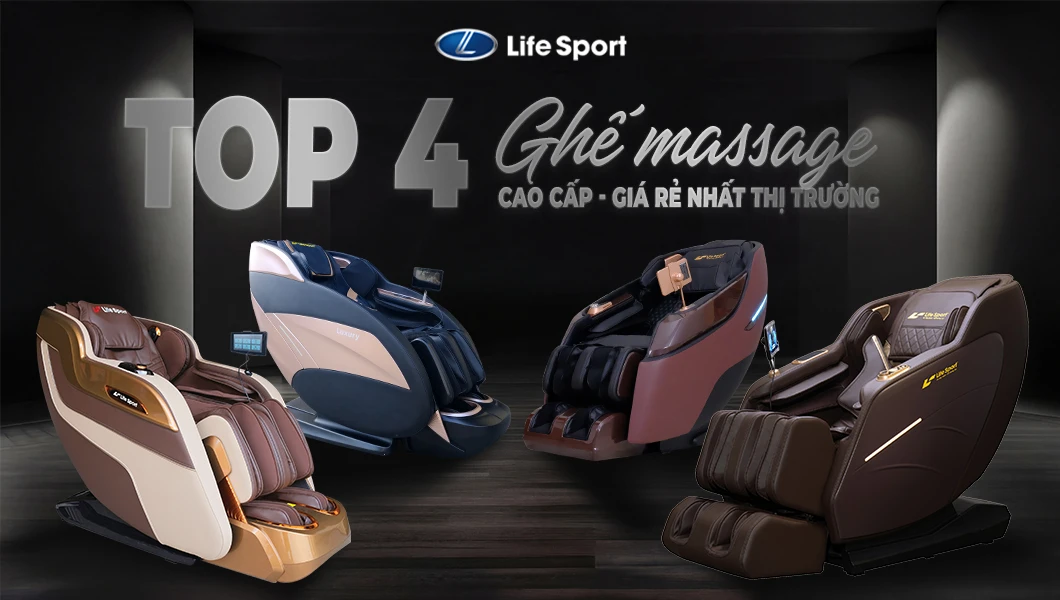 Top 5 Mẫu Ghế Massage bán chạy